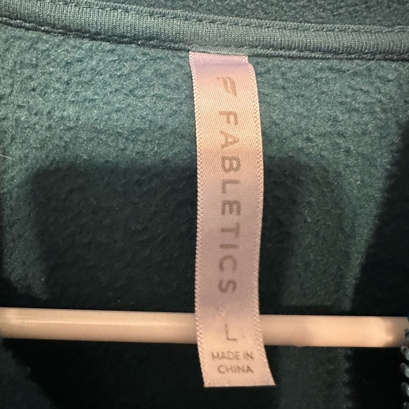 Fabletics Rayne Polar Fleece Quarter Zip Sweater - Picture 3 of 6